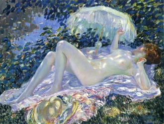 Sunbathing, c.1913